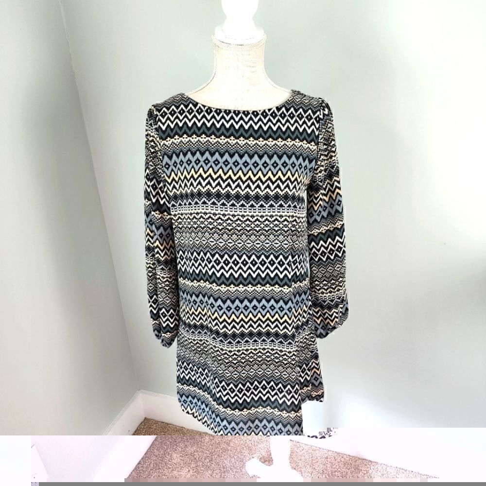 Nymph Women’s Pullover Lined Round Neck Midi Dress Size Small